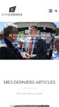 Mobile Screenshot of jeanlassalle.fr
